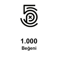 1.000 Beğeni