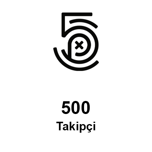 500px Takipçi 500