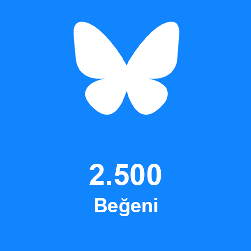 Bluesky Beğeni 2500