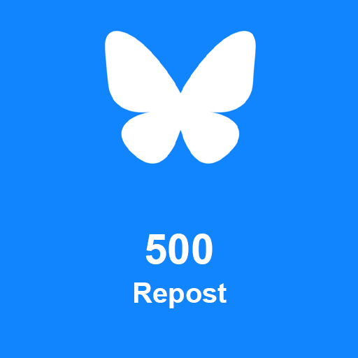 Bluesky Repost 500