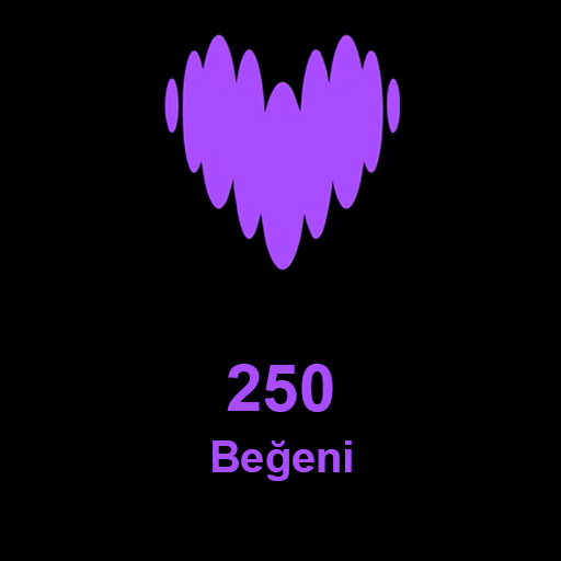 Deezer Beğeni 250