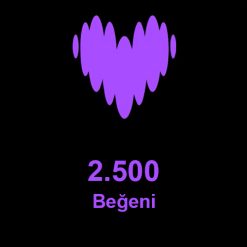 2.500 Beğeni