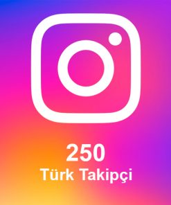 250 Türk Takipçi