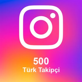 500 Türk Takipçi