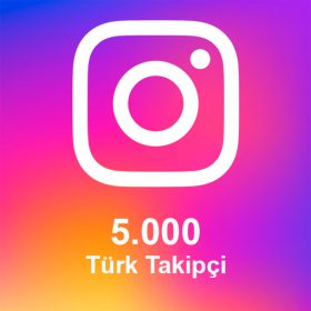 5.000 Türk Takipçi