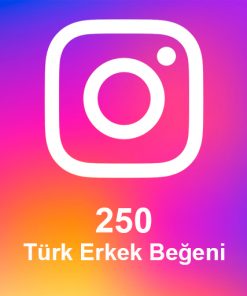250 Türk Erkek Beğeni
