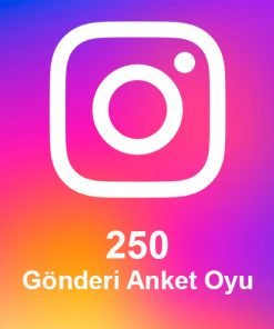 250 Gönderi Anket Oyu