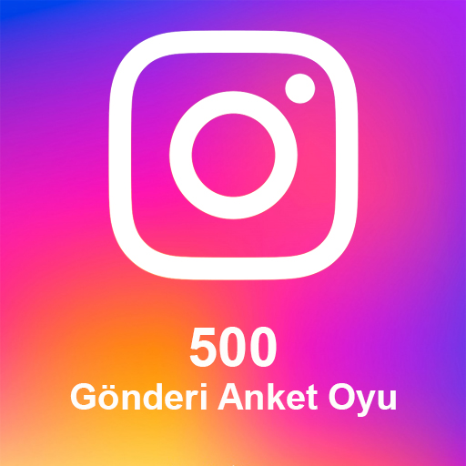 Instagram Gönderi Anket 500
