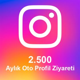 2.500 Oto Profil Ziyareti