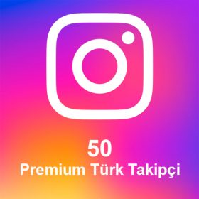 50 Premium Türk Takipçi