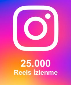 25.000 Reels İzlenme