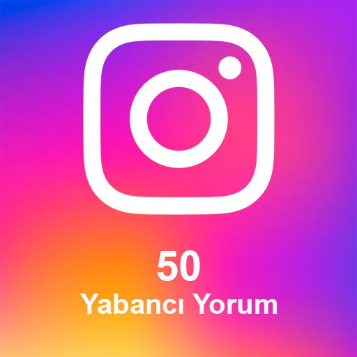 Instagram Yabancı Yorum 50