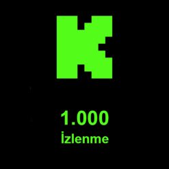 1.000 İzlenme