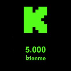 5.000 İzlenme