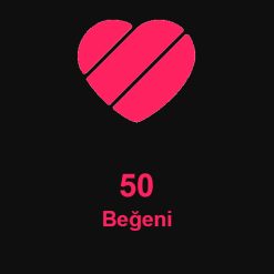 50 Beğeni
