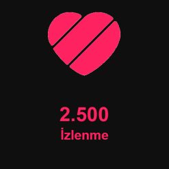 2.500 İzlenme