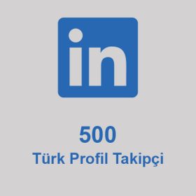 500 Türk Profil Takipçi