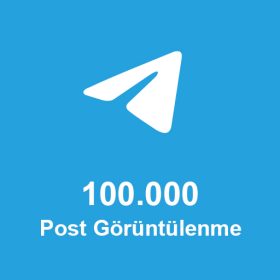 100.000 Post Görüntülenme