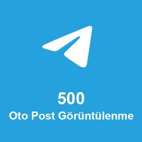 500 Aylık Oto Post Görüntülenme