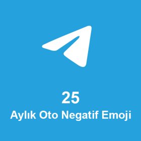 25 Oto Negatif Emoji