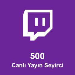 500 Canlı Yayın İzlenme