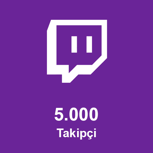 Twitch Takipçi 5000