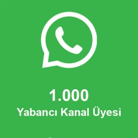 1.000 Yabancı Kanal Üyesi
