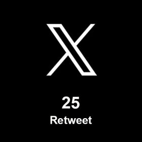 25 Retweet