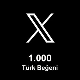 1.000 Türk Beğeni