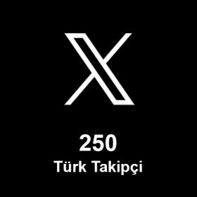 250 Türk Takipçi
