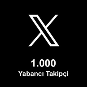 1.000 Yabancı Takipçi