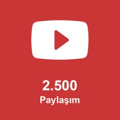 2.500 Paylaşım